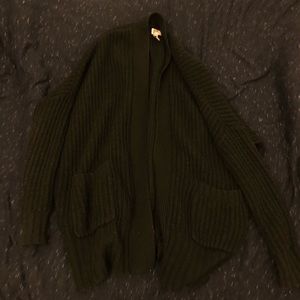 Super cozy oversized wool cardigan